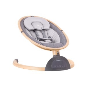 Ηλεκτρικό Ρηλάξ Side To Side Ashlee Light Grey KikkaBoo