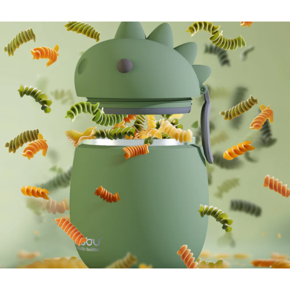 Asobu Φαγητοδοχείο Θερμός 600ml Bestie Foodie Dino