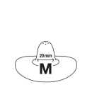 Ασπίδες Θηλής με Θήκη Μedium NUK Ασπίδες Θηλής με Θήκη Μedium NUK