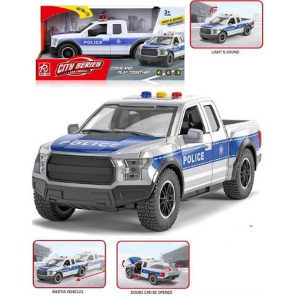 Αστυνομικό Αυτοκινητάκι Pull Back 25cm Martin Toys