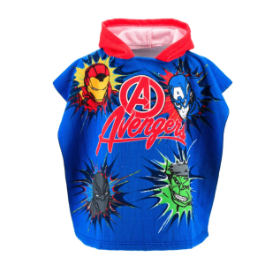Avengers Might Cape Πόντσο Θαλάσσης  55x110cm (Quick Dry)