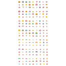 Avenir Παιδικά Αυτοκόλλητα για Νύχια και Τατουάζ Flowers Avenir Παιδικά Αυτοκόλλητα για Νύχια και Τατουάζ Flowers