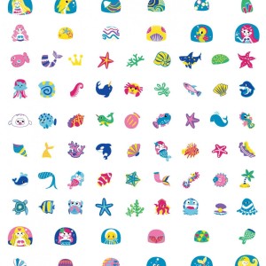 Avenir Παιδικά Αυτοκόλλητα Νυχιών Ocean 78τμχ Avenir Παιδικά Αυτοκόλλητα Νυχιών Ocean 78τμχ