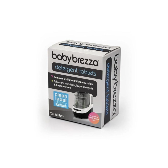 Baby Brezza Ταμπλέτες Απορρυπαντικού για το Bottle Washer Pro 120 Tαμπλέτες