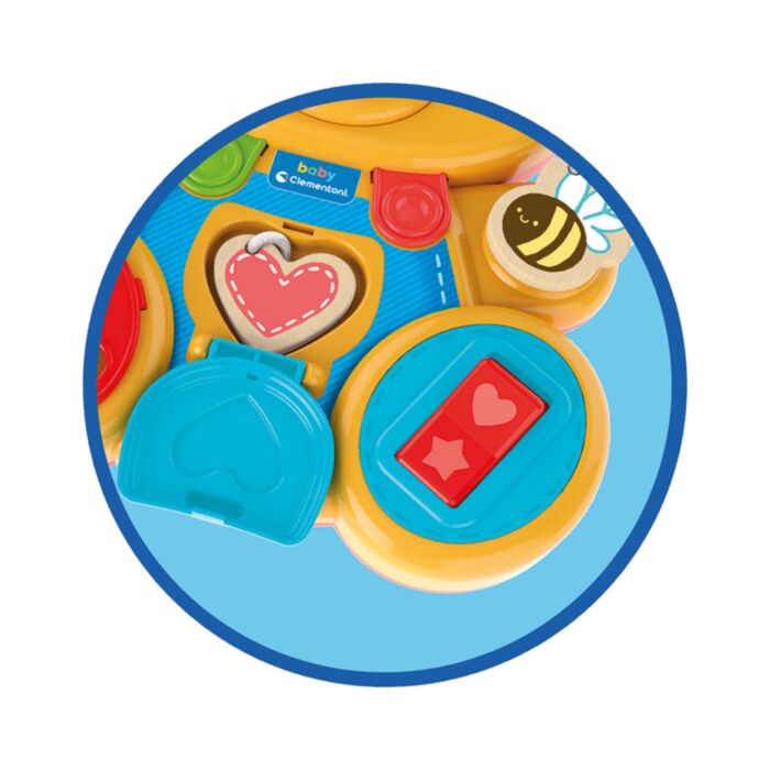 Baby Clementoni Βρεφικό Παιχνίδι Baby Bear Για 12+ Μηνών