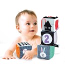 Baby Clementoni For You Βρεφικό Παιχνίδι Μαλακοί Κύβοι Λευκό Και Μαύρο Για 0+ Μηνών Baby Clementoni For You Βρεφικό Παιχνίδι Μαλακοί Κύβοι Λευκό Και Μαύρο Για 0+ Μηνών