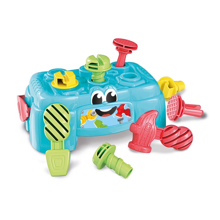 Baby Clementoni Play For Future Βρεφικό Παιχνίδι Πάγκος Εργασίας Για 10-36 Μηνών Baby Clementoni Play For Future Βρεφικό Παιχνίδι Πάγκος Εργασίας Για 10-36 Μηνών