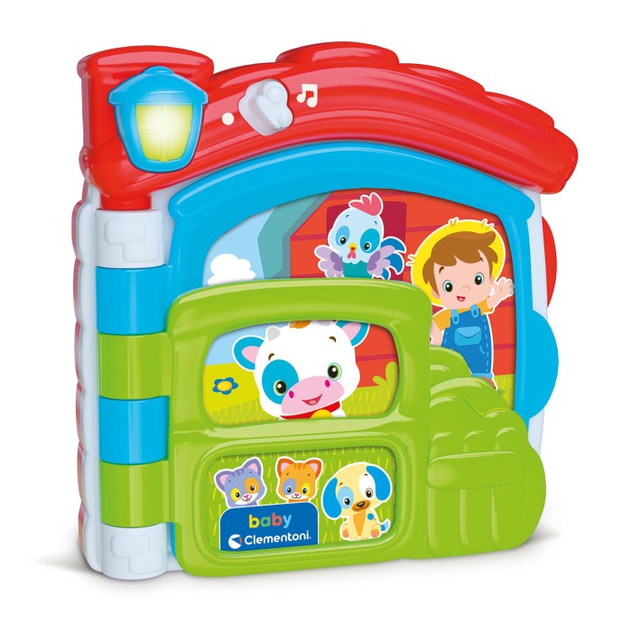 Baby Clementoni Βρεφικό Εκπαιδευτικό Βιβλιαράκι Για 10-36 Μηνών Baby Clementoni Βρεφικό Εκπαιδευτικό Βιβλιαράκι Για 10-36 Μηνών