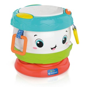 Baby Clementoni Βρεφικό Μουσικό Τύμπανο Με Δραστηριότητες Για 10-36 Μηνών