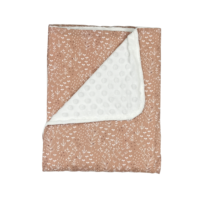 Baby Star Κουβερτάκι Αγκαλιάς Μίνκυ Φυλλώματα Small