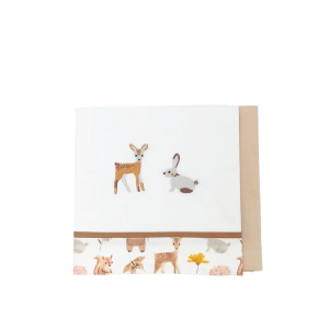 Baby Star Σεντόνια Για Λίκνο 2τμχ Forest Friends