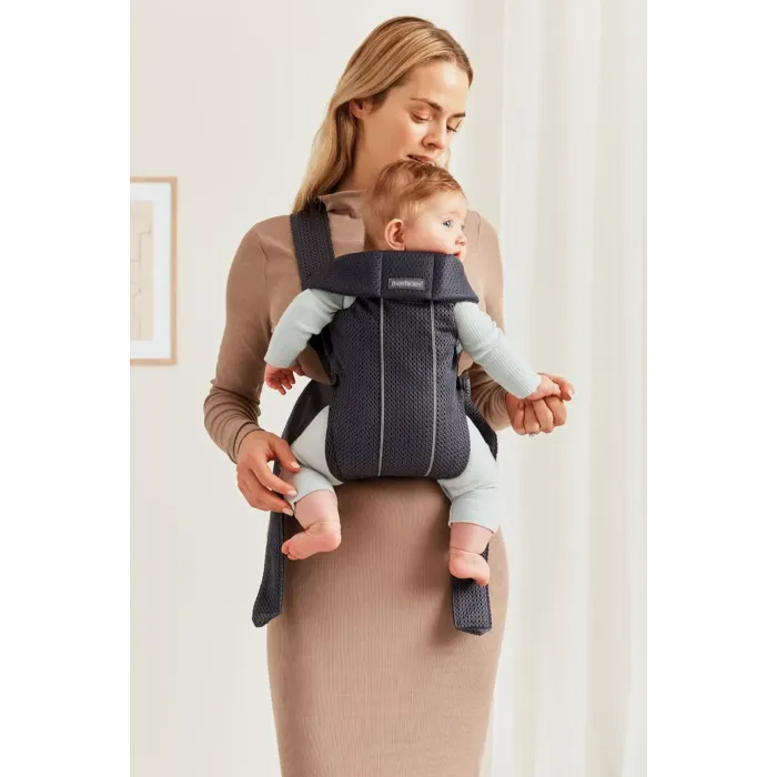 BabyBjorn Μάρσιπος Mini 3D Mesh Anthracite BabyBjorn Μάρσιπος Mini 3D Mesh Anthracite