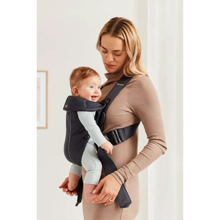 BabyBjorn Μάρσιπος Mini 3D Mesh Anthracite BabyBjorn Μάρσιπος Mini 3D Mesh Anthracite