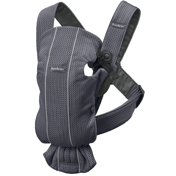 BabyBjorn Μάρσιπος Mini 3D Mesh Anthracite BabyBjorn Μάρσιπος Mini 3D Mesh Anthracite