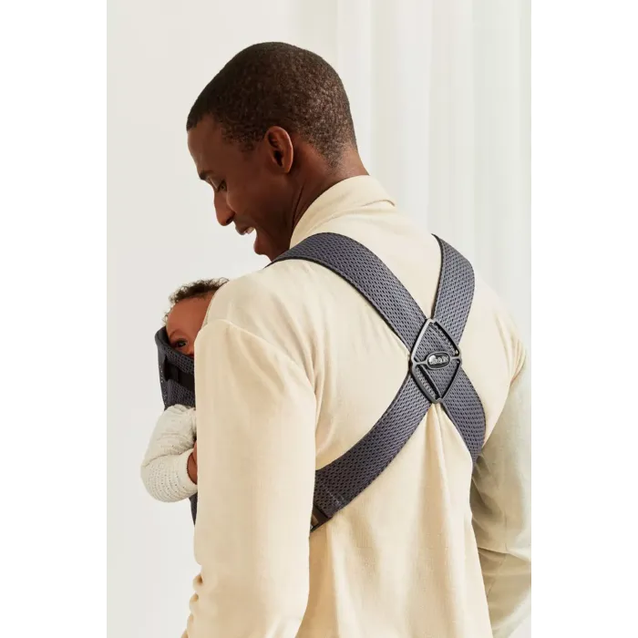 BabyBjorn Μάρσιπος Mini 3D Mesh Anthracite BabyBjorn Μάρσιπος Mini 3D Mesh Anthracite