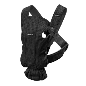 BabyBjorn Μάρσιπος Mini 3D Mesh Black