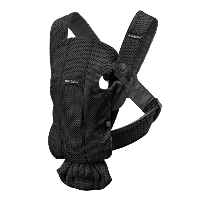 BabyBjorn Μάρσιπος Mini 3D Mesh Black