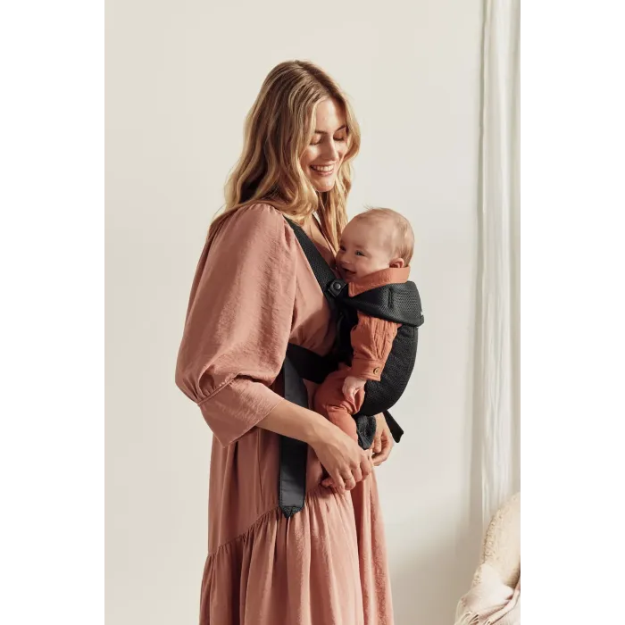 BabyBjorn Μάρσιπος Mini 3D Mesh Black