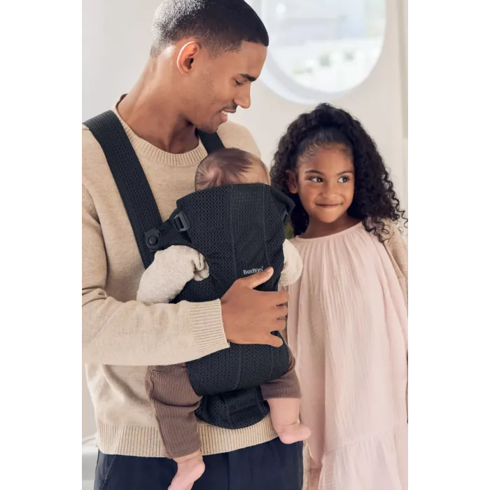 BabyBjorn Μάρσιπος Mini 3D Mesh Black