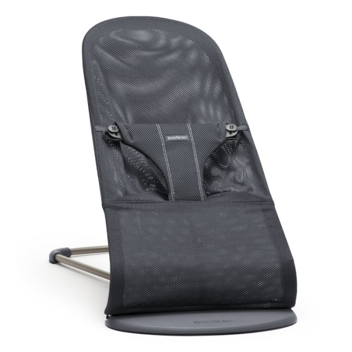 BabyBjorn Βρεφικό Ρηλάξ Bliss Mesh Anthracite BabyBjorn Βρεφικό Ρηλάξ Bliss Mesh Anthracite
