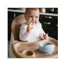 BabyOno Μπολ σιλικόνης Mε Bεντούζα-Μπλε BabyOno Μπολ σιλικόνης Mε Bεντούζα-Μπλε