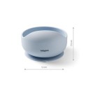 BabyOno Μπολ σιλικόνης Mε Bεντούζα-Μπλε BabyOno Μπολ σιλικόνης Mε Bεντούζα-Μπλε