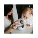 BabyOno Μπολ σιλικόνης Mε Bεντούζα-Μπλε BabyOno Μπολ σιλικόνης Mε Bεντούζα-Μπλε