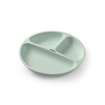 BabyOno: Πιάτο Σιλικόνης Με Βεντούζες Και Χωρίσματα Μέντα BabyOno: Πιάτο Σιλικόνης Με Βεντούζες Και Χωρίσματα Μέντα