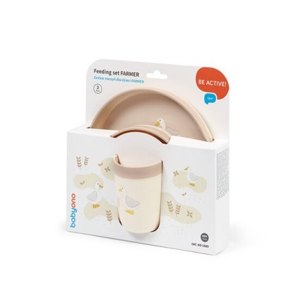 BabyOno: Σετ Φαγητού 3 τεμαχίων Farmer BabyOno: Σετ Φαγητού 3 τεμαχίων Farmer
