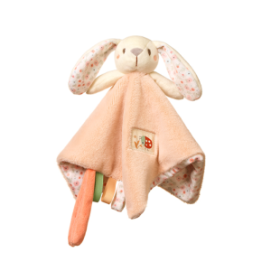 BabyOno:Μαλακό Πανάκι Παρηγοριάς Με Κορδελίτσες - Baby bunny