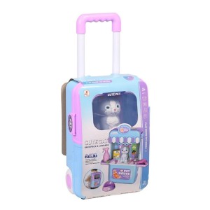 Βαλίτσα 3 σε 1 Γατάκι Pet Shop House Martin Toys Βαλίτσα 3 σε 1 Γατάκι Pet Shop House Martin Toys