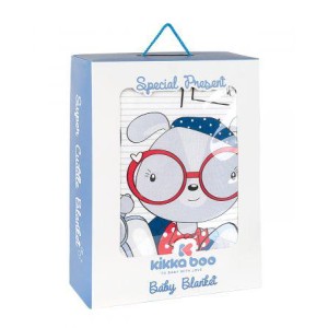 Βαμβακερή κουβέρτα ranforce 90/110cm Love Rome Kikka Boo Βαμβακερή κουβέρτα ranforce 90/110cm Love Rome Kikka Boo