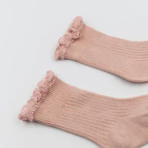 Bamboom 3 ΤΕΜ σε GIFT BOX Βρεφικές Κάλτσες Με Δαντέλα PINK 6-12μηνών Bamboom 3 ΤΕΜ σε GIFT BOX Βρεφικές Κάλτσες Με Δαντέλα PINK 6-12μηνών