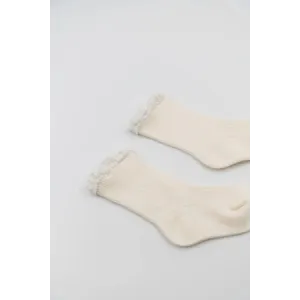 Bamboom 3 ΤΕΜ σε GIFT BOX Βρεφικές Κάλτσες Με Δαντέλα PINK 3-6μηνών