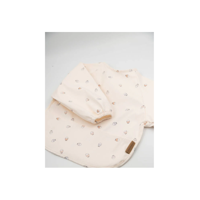 Bamboom Aδιάβροχη Σαλιάρα Με Μανίκια Fishes Bamboom Aδιάβροχη Σαλιάρα Με Μανίκια Fishes