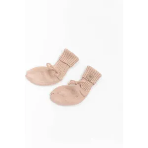 Bamboom Βρεφικές Πλεκτές Παντόφλες PINK