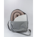 Bamboom Βρεφική Φωλιά Airflow Grey