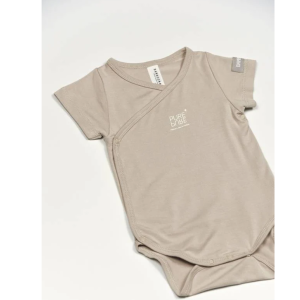 Bamboom Βρεφικό Κορμάκι Κοντομάνικο Sabbia