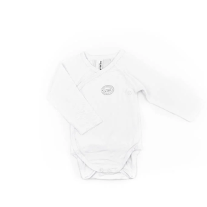 Bamboom Βρεφικό Κορμάκι Μακρυμάνικο Λευκό