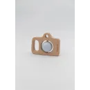 Bamboom Φωτογραφική Μηχανή Από Ξύλο Και Σιλικόνη Light Blue