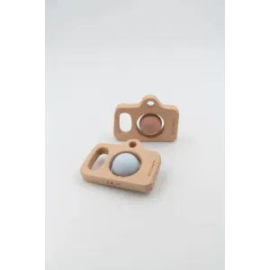 Bamboom Φωτογραφική Μηχανή Από Ξύλο Και Σιλικόνη Light Blue