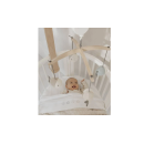 Bamboom Κρεμαστό Ξύλινο Μουσικό Περιστρεφόμενο Με Πλεκτά Παιχνίδια Από Bamboo Fish Blue Bamboom Κρεμαστό Ξύλινο Μουσικό Περιστρεφόμενο Με Πλεκτά Παιχνίδια Από Bamboo Fish Blue