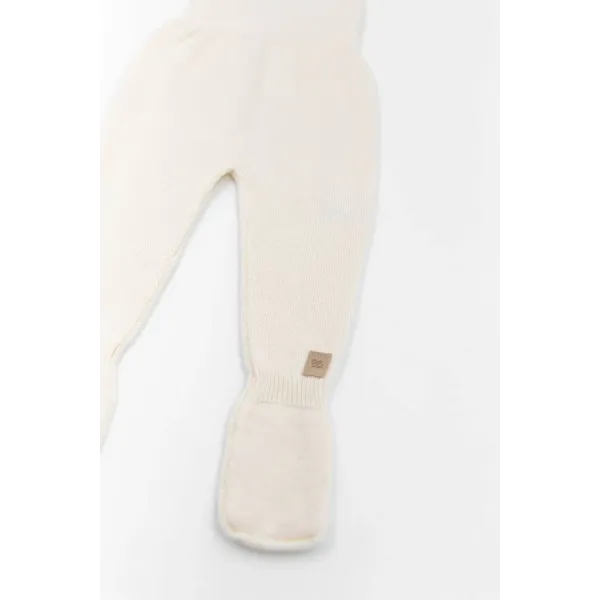 Bamboom Παντελόνι Με Κλειστά Πόδια White 6μηνών