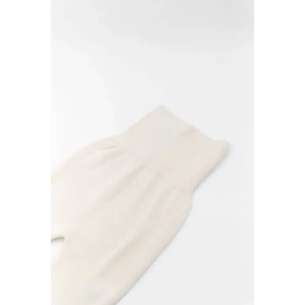 Bamboom Παντελόνι Με Κλειστά Πόδια White 6μηνών