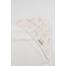 Bamboom Πετσέτα με κουκούλα Και  Γάντι BOOMY'S WORLD OYSTER GREY