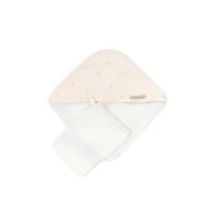 Bamboom Πετσέτα με κουκούλα Και  Γάντι OLIVES NEUTRAL