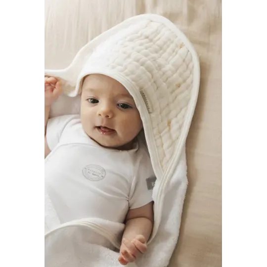 Bamboom Πετσέτα με κουκούλα Και Γάντι OLIVES NEUTRAL Bamboom Πετσέτα με κουκούλα Και Γάντι OLIVES NEUTRAL