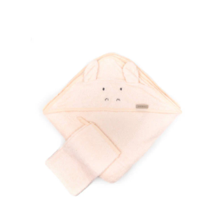 Bamboom Πετσέτα Water Peach75x75cm Με Κουκούλα Και Γάντι