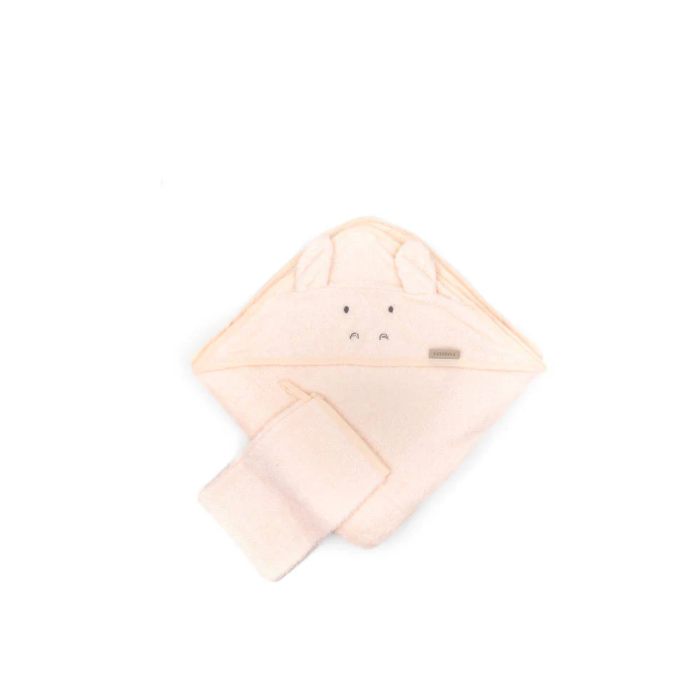 Bamboom Πετσέτα Water Peach75x75cm Με Κουκούλα Και Γάντι Bamboom Πετσέτα Water Peach75x75cm Με Κουκούλα Και Γάντι