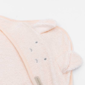 Bamboom Πετσέτα Water Peach75x75cm Με Κουκούλα Και Γάντι